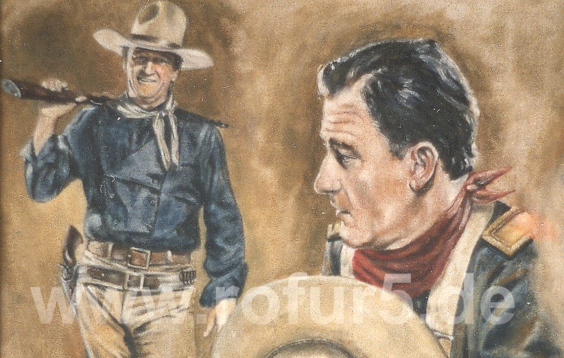 Rolf Fuhrmann, Malerei: John Wayne