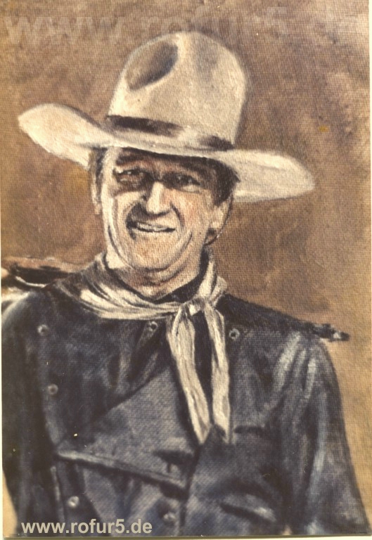 Rolf Fuhrmann, Malerei: John Wayne