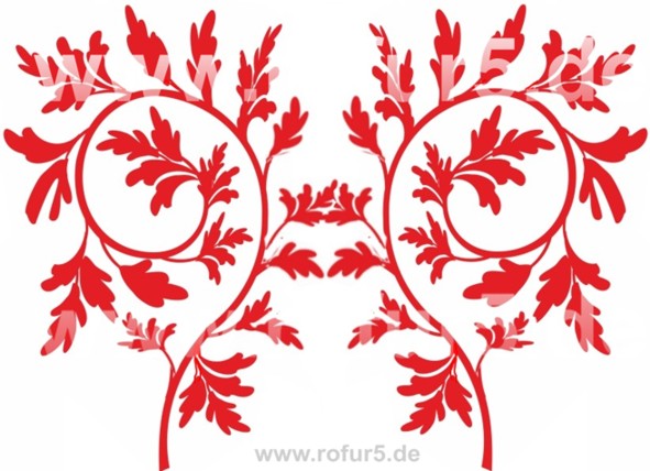 Rolf Fuhrmann: Runde Rot Ranke